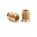 10Pcs Brass M8 E-Nut Wood Insert Interface Screws Hex Socket Nut Fittings FT
