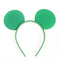 10pcs Cartoon Animals Headband Eye Fancy Dress Costume Animal Decor Green
