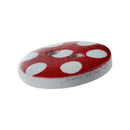Gingham Painted Wooden Buttons In Mixed Colours (15mm X 25pcs Pack) Perfect