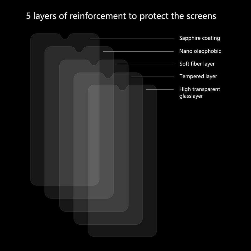 Hat-Prince 2.5D 9H Tempered Glass Phone Screen Film for Nova 5/Nova 5 Pro