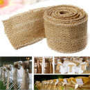 Natural Jute Hessian Burlap Ribbon Rustic Weddings Belt Strap Floristry3cM