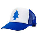 Unisex Cotton Baseball Cap 58-60Cm Blue Pine Cartoon Retractable Head Golf  I3U6