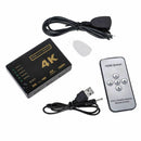 5 Port HDMI Splitter Switch Selector Switcher Hub IR Remote 1080p For HDTV