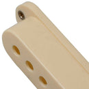 3Pcs/Set 48/50/52Mm Plastic Beige Single Coil Pickup Covers Set For Electri