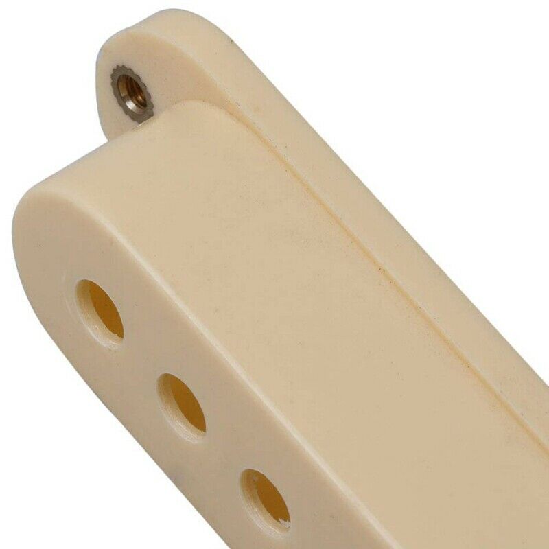 3Pcs/Set 48/50/52Mm Plastic Beige Single Coil Pickup Covers Set For Electri