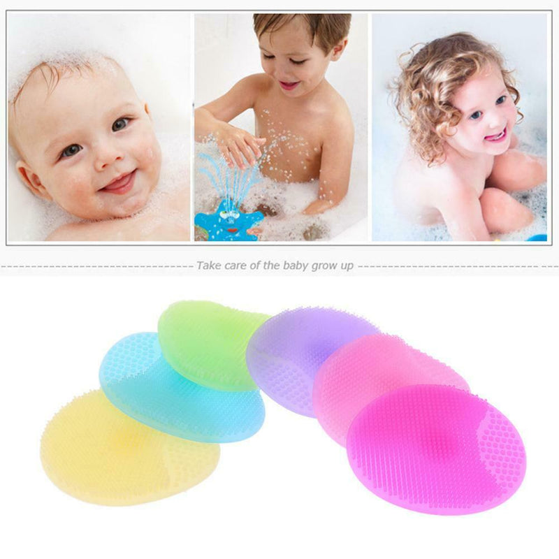 Silicone Cleaning Powder Brush Portable Face Hair Washing Brush Makeup Tool A