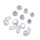 4Pairs Ear Hooks +S M L Eartips Buds for BeatsX Urbeats Beats Tour Gray