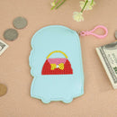 DIY Special Shaped Diamond Painting Girl Wallet Cross Stitch Coin Purse