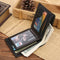 Mens Leather Bifold Wallet Credit/ID Card Receipt Holder Coin Purse