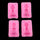 Angel Girl Cooking Supplies Silicone Molds Cake Decorating Chocolate Candy