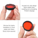 Sport Camera Red Diving Filter Uv Lens Protective Cover for Dji Osmo Action