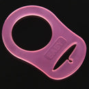 Silicone pacifier clip Ring Tie of Random Color L3E3