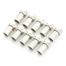 10X RG6 F Plug Connector Satellite Virgin SKY TV Screw Twist Coax Cable Aerial3C
