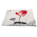 Retro Chinese Ink Painting lotus and lotus pattern cushions sets of sofa pi I5D7