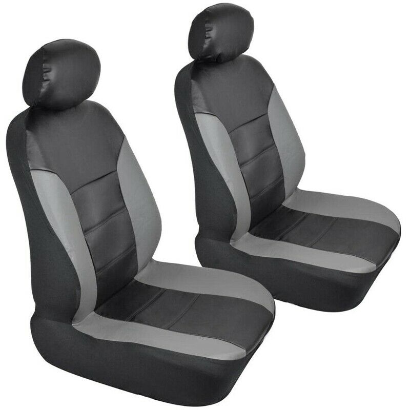 Car Front Seat Cushion Seat Cover Leather Seat Decorative Cover T5S1