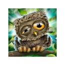 Naughty Owl 5D Diamond Painting Embroidery Cross Stitch Kit Home Room Decor