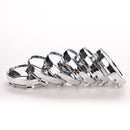 60mm Chrome Car Auto Wheel Center Hub Cap Cover Tyre Trims Universal  LJ