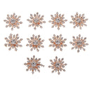 10x Crystal Diamante Buttons Flatback Embellishments DIY Phone Case Decor