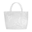 Summer Beach Totes PVC Transparent Women Shopping Bags Shoulder Handbags