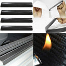 4x Carbon Fiber Car Tow Mirror Bumper Door Sill Scuff Protect Cover Stick QVA