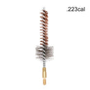 1pc/lot .223cal phosphor bronze chamber brush,gun clean brush,thread 8-32 BH`
