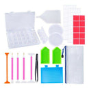 26 Pieces 5D DIY Diamond Painting Cross Stitch Tool Set Including Diamond S