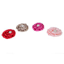 12pcs Kid Baby Girl Toddler Cute Chiffon Rose Flower Lace Hairband Headwear