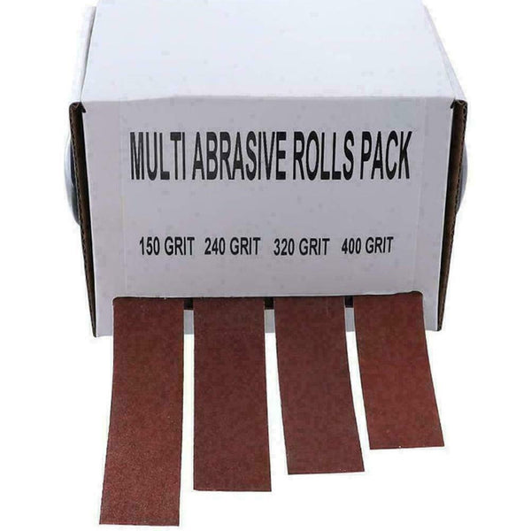 Abrasive Paper with Dispenser Drawable Emery Cloth Top Sand Roll Carpen Pap T4Y8