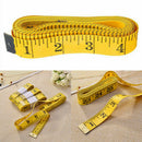 Body Measuring Ruler Tape Soft 120'' Tailor Seamstress Cloth Measure Sewing J9D5
