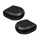 2Pcs Spa Booster Seat Cushion Inflatable For Bathtub Soft Anti-slip Black