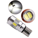 T10 501 194 W5W 5630 LED 6SMD Car HID CANBUS Error Bulb Light V0 Free Wedge E6V7