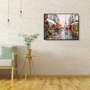 Painting By Numbers Kit DIY Canvas Oil Art Picture (Romantic Paris Street)