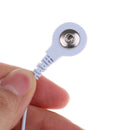 Electrode Lead WiresJack Dc Head 3.5Mm Snap Replacement Tens Unit Cables 2-wayJR