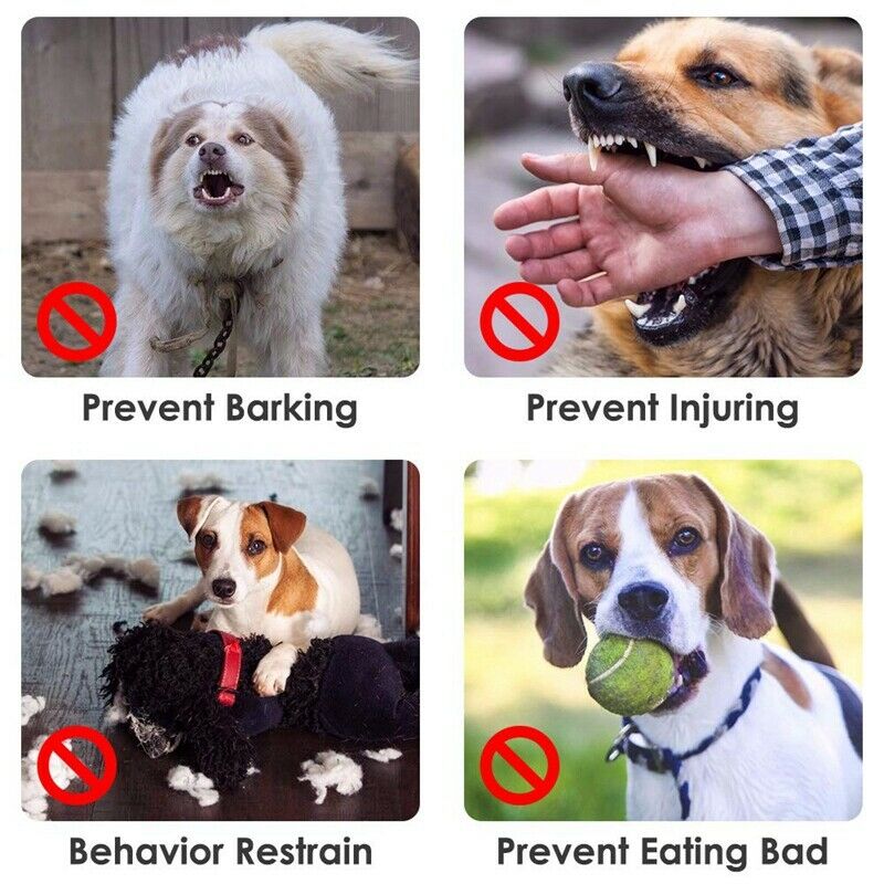 Soft Dog Muzzle, Dog Mouth Cover Nylon Adjustable Padding Comfortable Muzzl