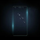 Protective Film in Tempered Glass with Thickness for Huawei P8 Lite V7T4