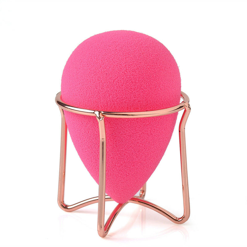 Makeup Blender Powder Puff Storage Rack Egg Sponge Drying Stand Holder case_US