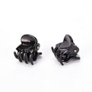 Fashion Women Girls 12pcs Black Plastic Mini Hairpin 6 Claws Hair Clip Clam JR