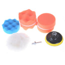8pcs 3" Buffing Pad Auto Car Polishing Pad Kit Buffer Drill For Car Polisher JR