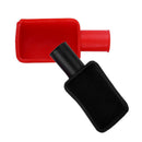 2 Pcs Car Battery Positive and Negative Protective Covers, Rubber Sleeves,