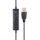 Mute Function Call Center USB Headset Noise Cancelling USB Call Center Head