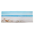 Blue Ocean Starfish Conch Shell Holiday Beach Seaside Scenery Nautical Them F6B7