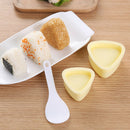 3pcs/set Triangle Maker Easy Clean DIY Sushi Rice Ball Onigiri Mold Tool PP Home