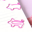4X Pig Pink Bookmark Paper Clip School Office Supply Escolar Gift Stationery Gw