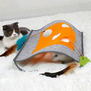 Funny Pet Cat Mice Intelligence Educational Toys Play Bell Tent With 4 HolesQ8X7