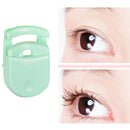 Women Mini Eyelash Curler Beauty Makeup Eye Lashes Curling Clip (Green)