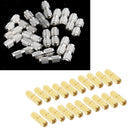 40Pcs Clasps Beads Connect Screw Clasps for Jewelry Making Findings Clasps