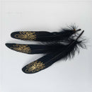 12x Beautiful Goose Feather Party Headdress Craft Wedding Decoration 15-20cm