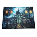 7x5FT Backdrop Background Photo Halloween Castle Vinyl Photography Prop Q1A7