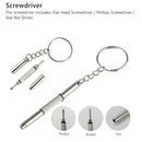 Eyeglass Glasses Screw Nut Nose Pad Washer Optical Repair Tool Assortment KitJâ„–[