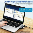 5 In 1 Plug And Play USB3.0 C Hub OTG Aluminum Alloy Mini Portable for iPad Pro